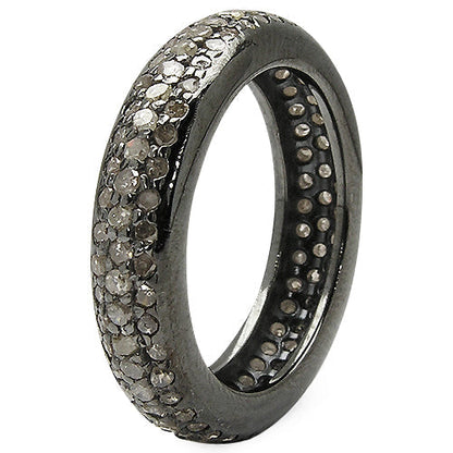 1.13 Carat Genuine TLB Diamond .925 Sterling Silver Ring Bids.com