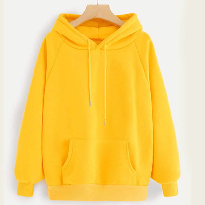 Raglan Sleeve Kangaroo Pocket Hoodie DailySale