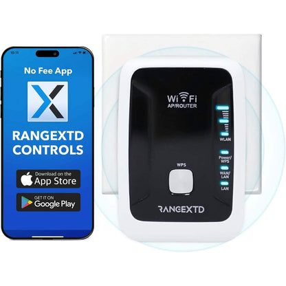 RANGEXTD WiFi Extender with Ethernet Port  (Refurbished) DailySale