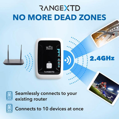 RANGEXTD WiFi Extender with Ethernet Port  (Refurbished) DailySale