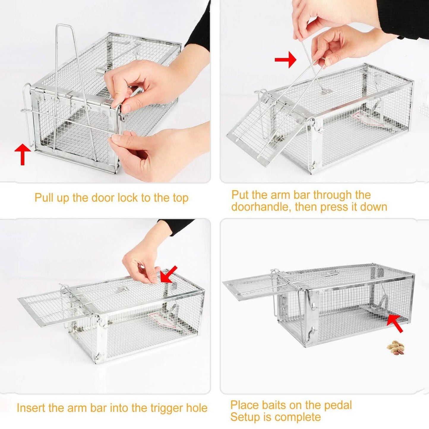 Rat Trap Cage Humane Live Rodent DailySale