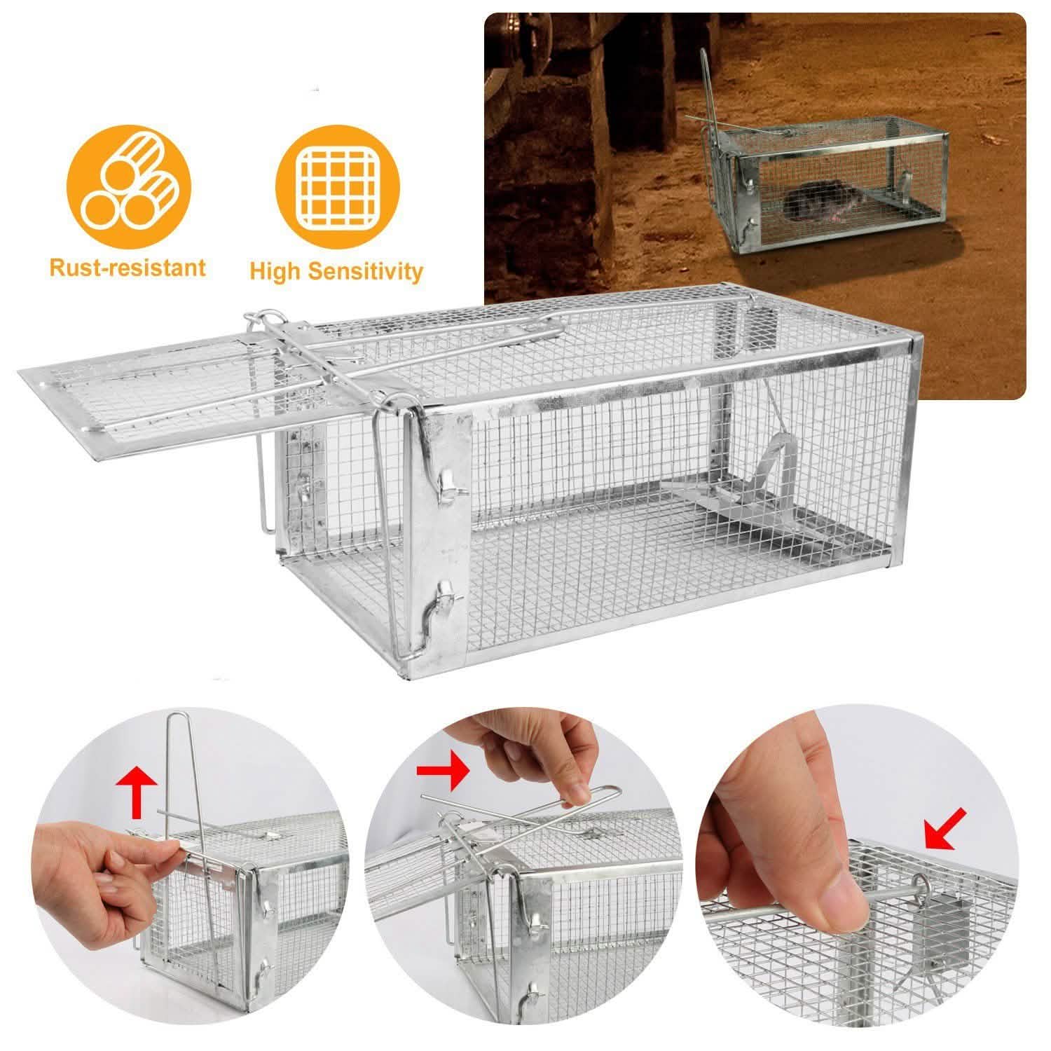 Rat Trap Cage Humane Live Rodent DailySale