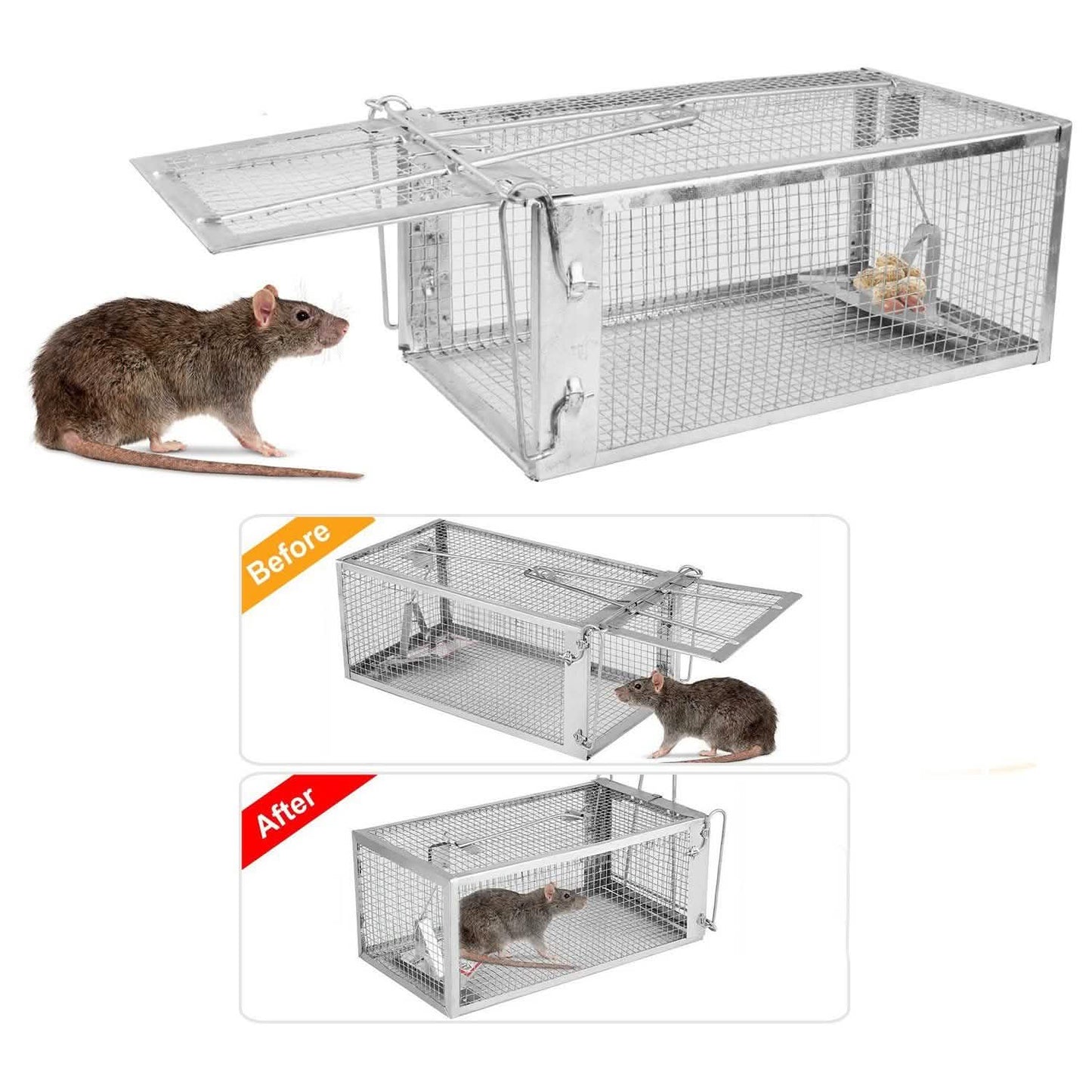 Rat Trap Cage Humane Live Rodent DailySale