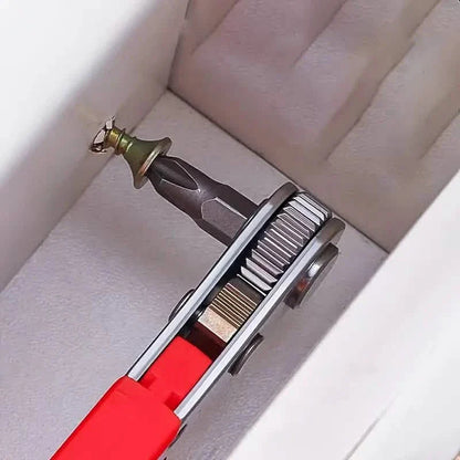 Ratchet Screwdriver Handles Narrow Spaces DailySale