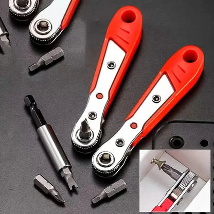 Ratchet Screwdriver Handles Narrow Spaces DailySale