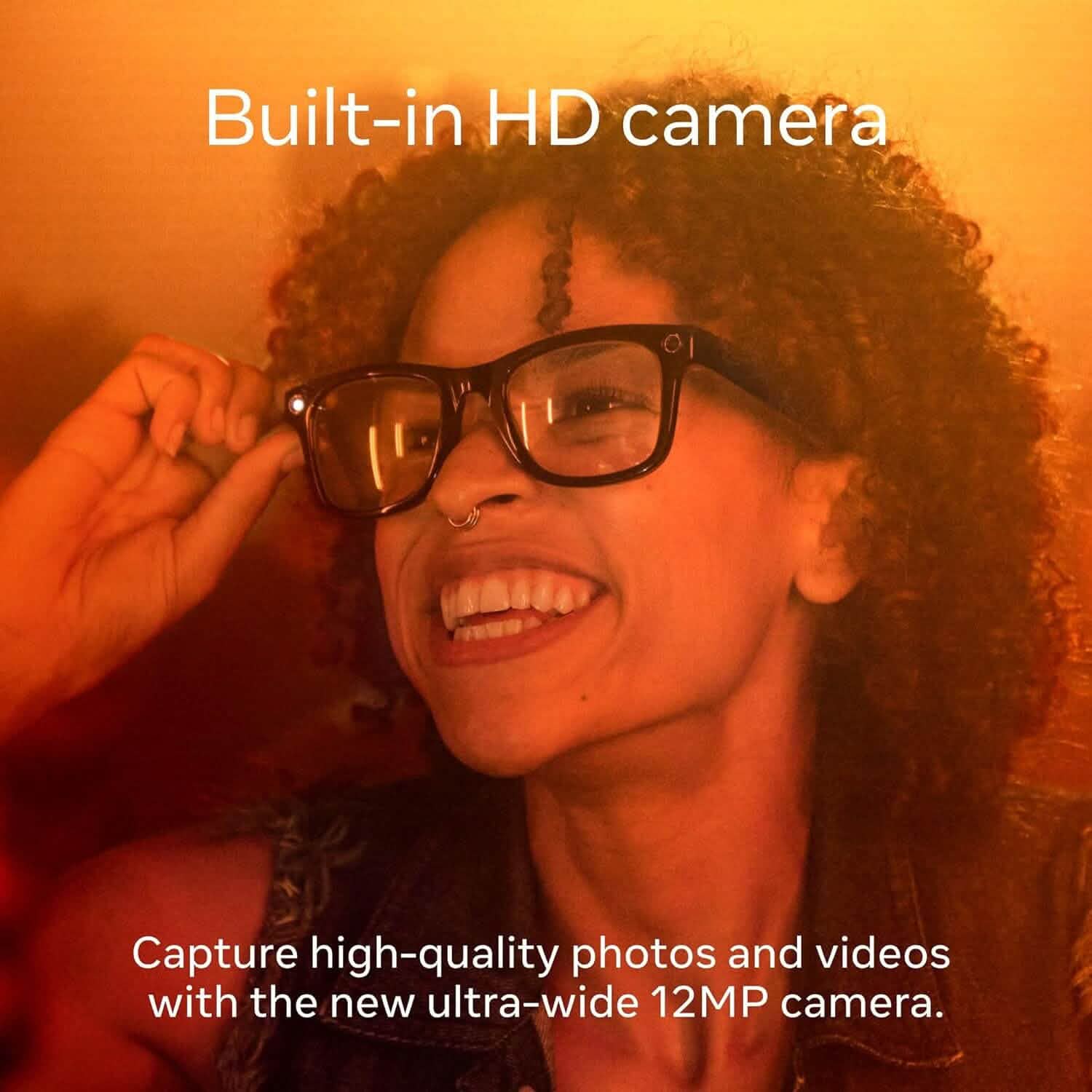 Ray-Ban Meta Wayfarer Large Smart Glasses  (Refurbished) DailySale