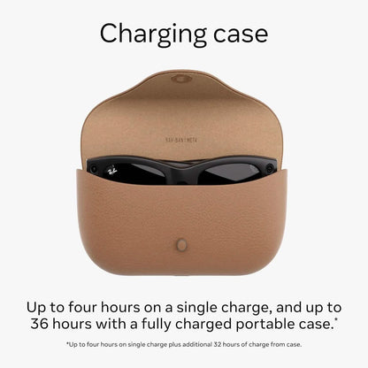 Ray-Ban Meta Wayfarer Large Smart Glasses  (Refurbished) DailySale