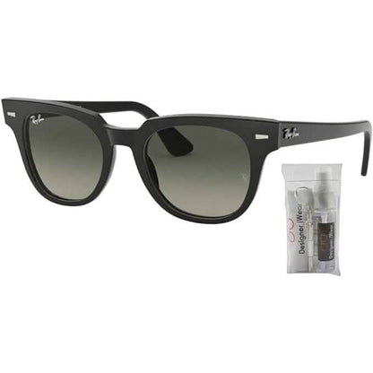 Ray-Ban RB2168 METEOR Sunglasses For Men For Women+ BUNDLE with Designer iWear Eyewear Care Kit  (Refurbished) DailySale