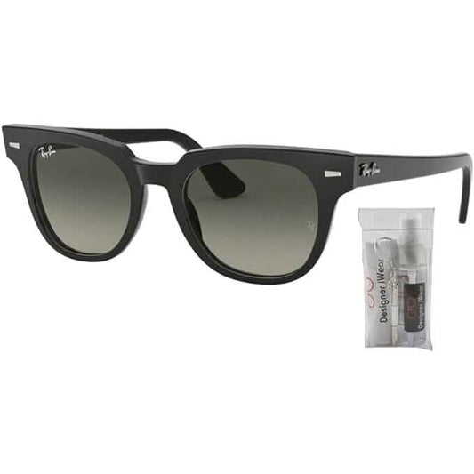 Ray-Ban RB2168 METEOR Sunglasses For Men For Women+ BUNDLE with Designer iWear Eyewear Care Kit  (Refurbished) DailySale