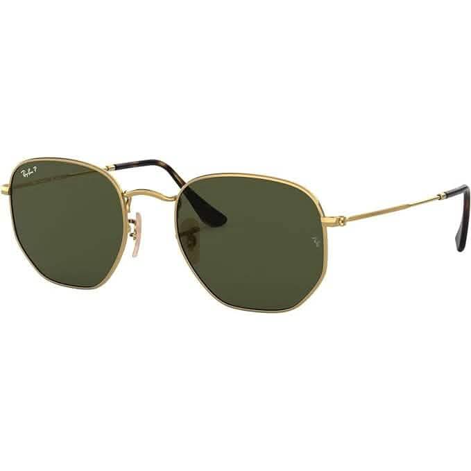 Ray-Ban Rb3548n Hexagonal Flat Lens Sunglasses (Refurbished) DailySale