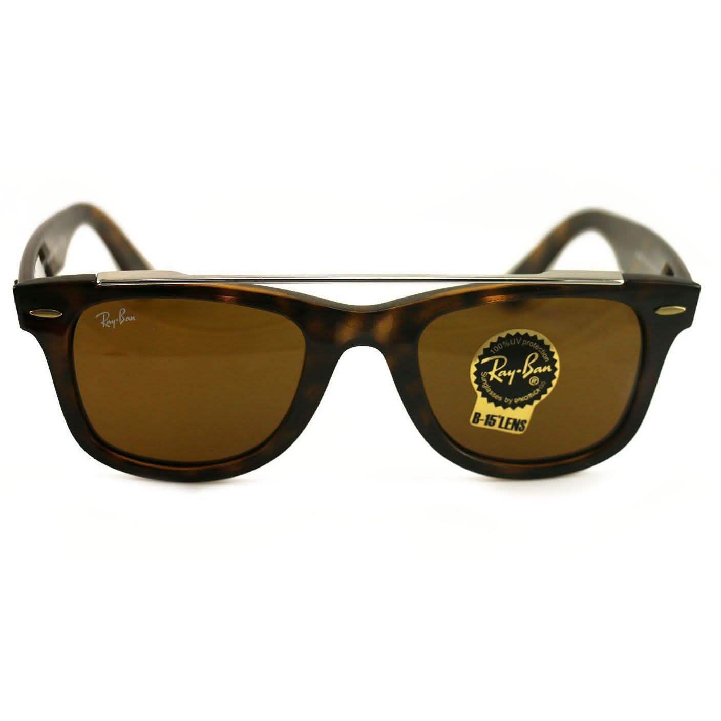 Ray-Ban Unisex Sunglasses RB4540 Wayfarer 710/33 Havana/Brown 50 22 150 DailySale