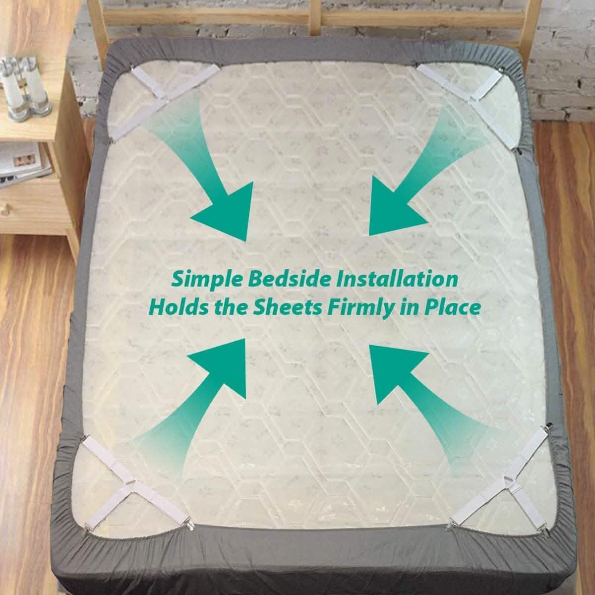 Raytour Non-Slip Bed Sheet Clip DailySale