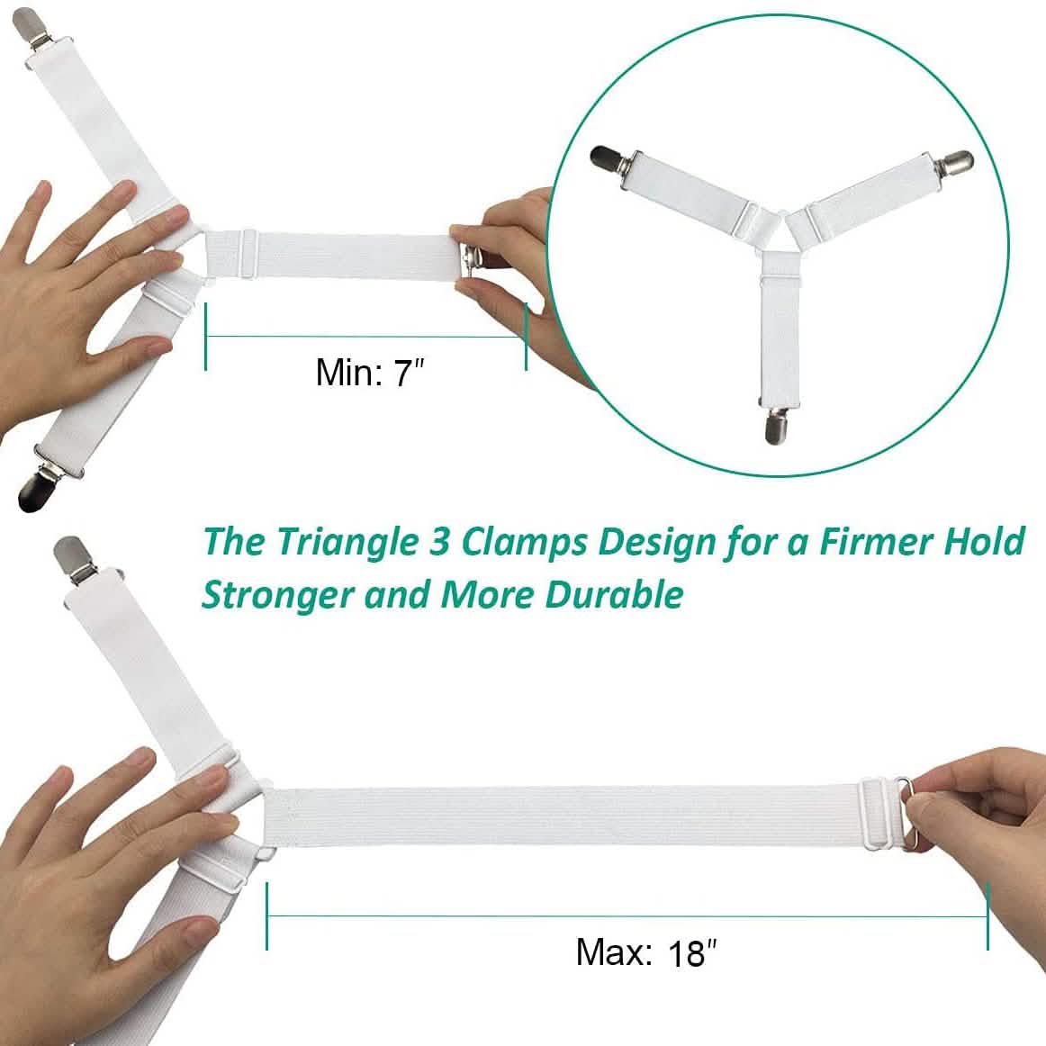 Raytour Non-Slip Bed Sheet Clip DailySale