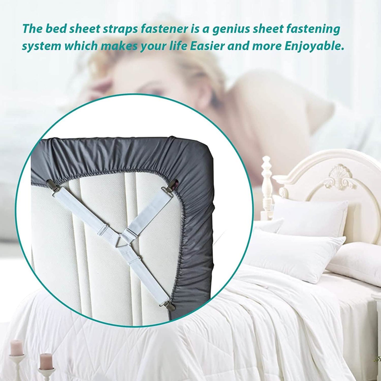 Raytour Non-Slip Bed Sheet Clip DailySale