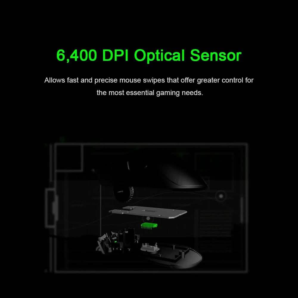 Razer DeathAdder Essential Wired Gaming Mouse DailySale