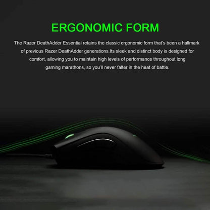 Razer DeathAdder Essential Wired Gaming Mouse DailySale