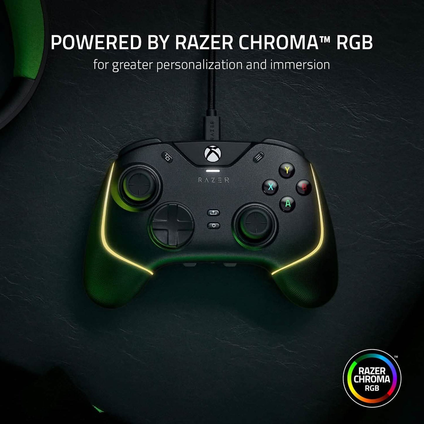 Razer Wolverine V2 Chroma Wired Gaming Pro Controller for Xbox Series X|S, Xbox One, PC  (Refurbished) DailySale