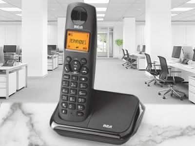 RCA Black Cordless Phone with Caller ID DailySale