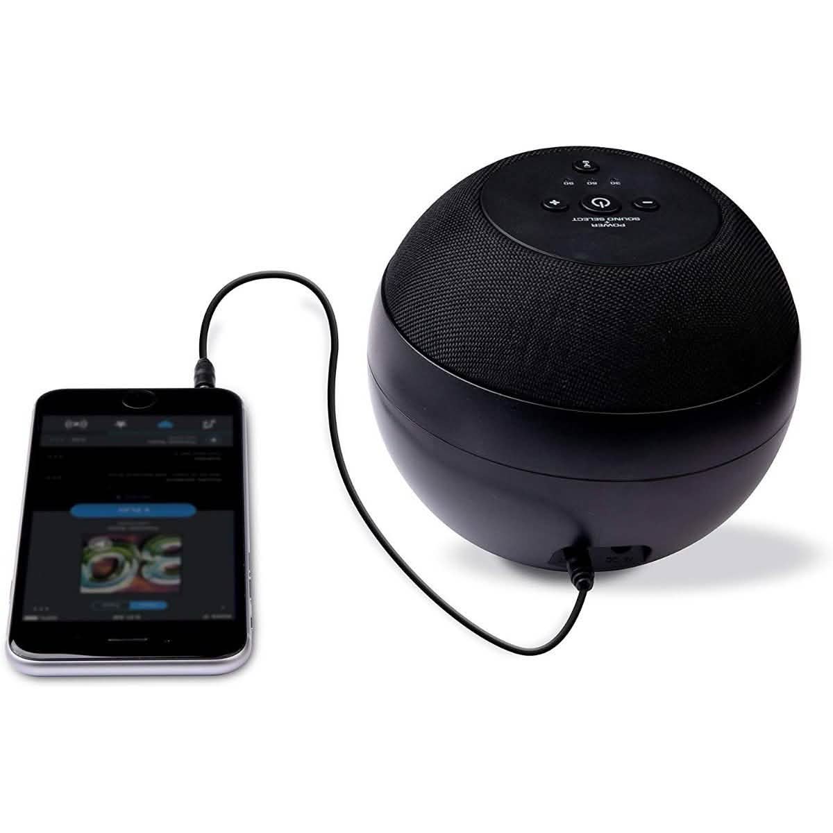 RCA White Noise Machine Sound Soother with 10 Pre-Loaded Sounds DailySale