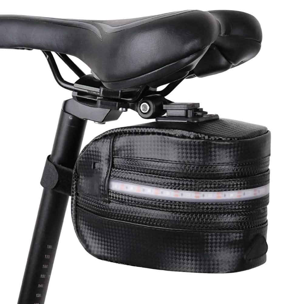Rear Bike Saddle Bag with LED Light DailySale