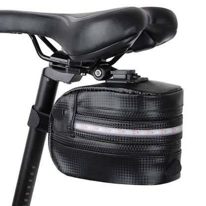 Rear Bike Saddle Bag with LED Light DailySale