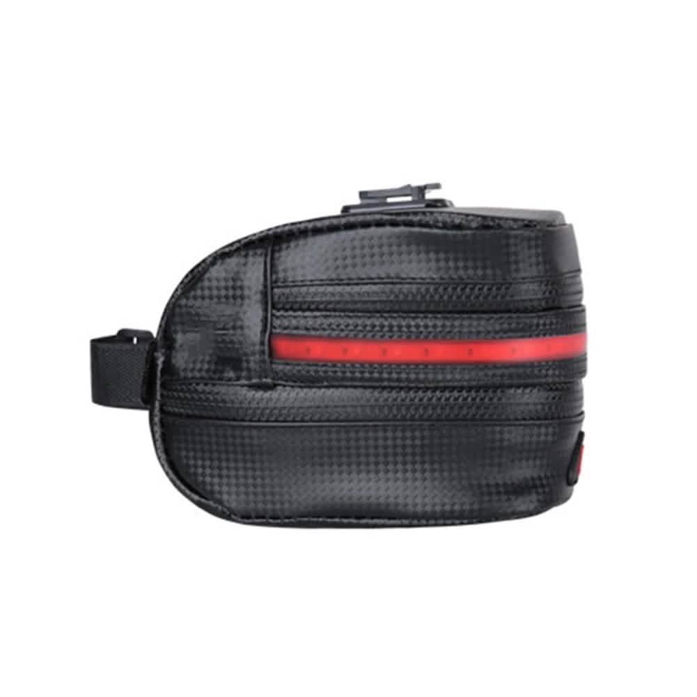 Rear Bike Saddle Bag with LED Light DailySale