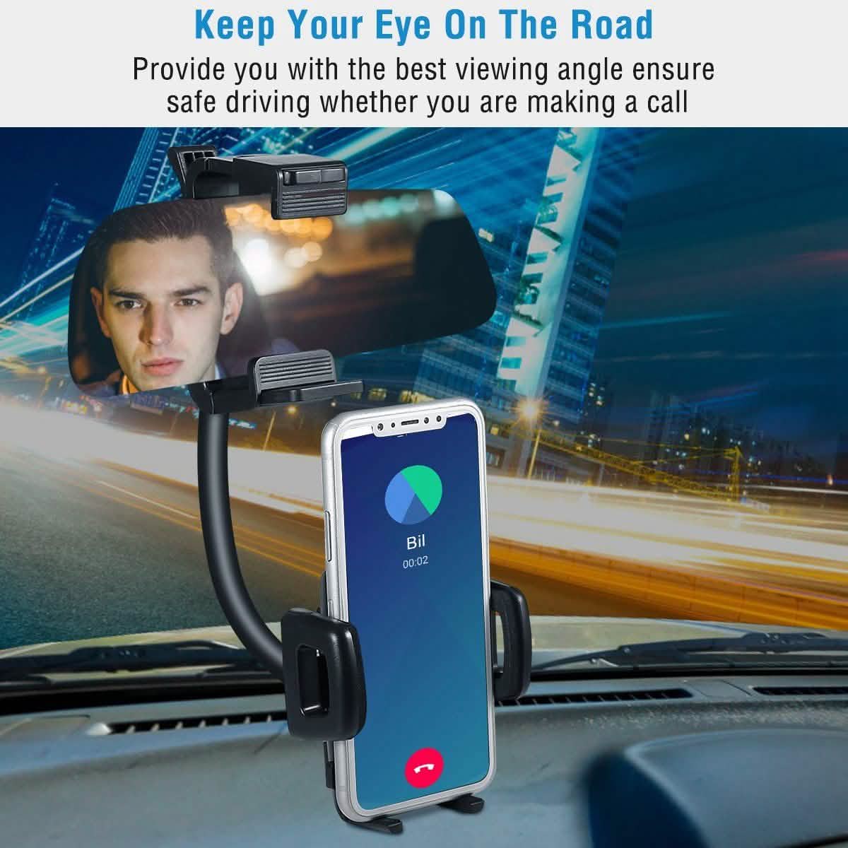 Rear View Mirror Car Mount Holder DailySale