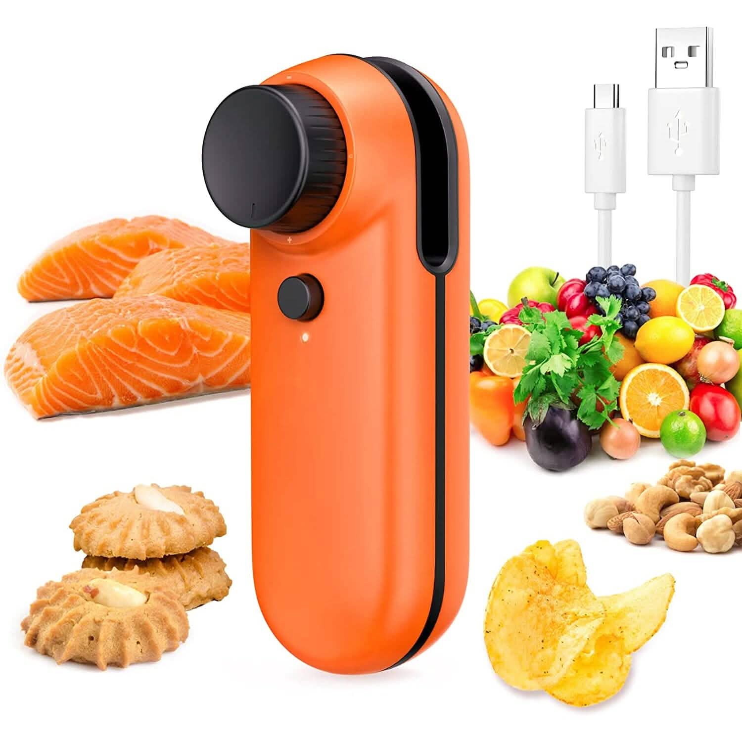Rechargeable 2-in-1 Bag Mini Heat Sealer DailySale