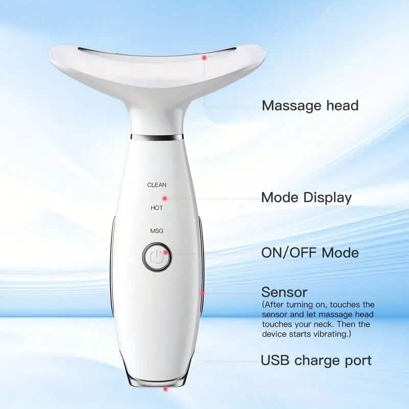 Rechargeable Beauty Meter Vibrating Heating Massager DailySale