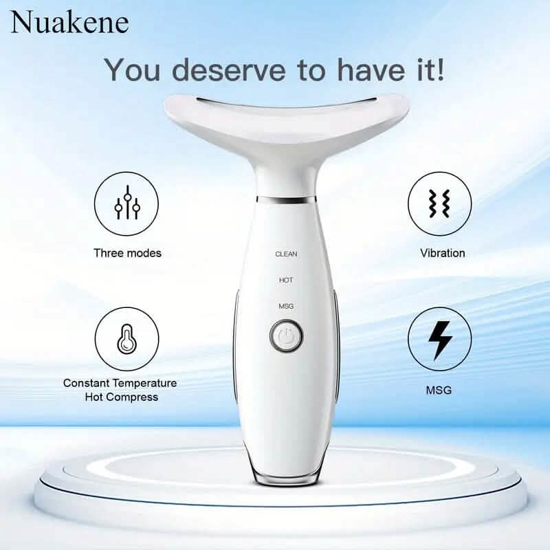 Rechargeable Beauty Meter Vibrating Heating Massager DailySale
