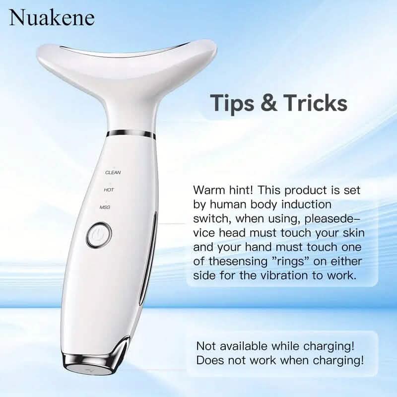 Rechargeable Beauty Meter Vibrating Heating Massager DailySale