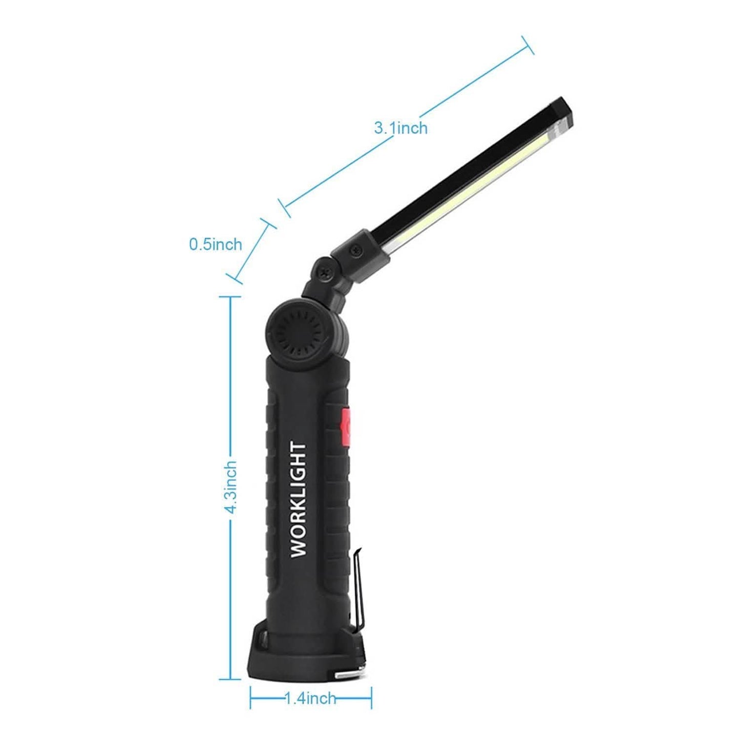 Rechargeable COB LED Slim Work Folding Light DailySale