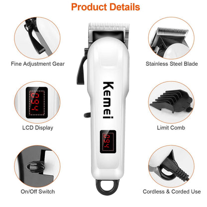 Rechargeable Cordless Hair Clipper DailySale