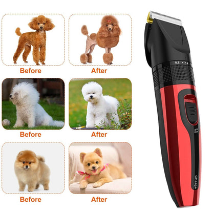 Rechargeable Cordless Pet Grooming Kit DailySale