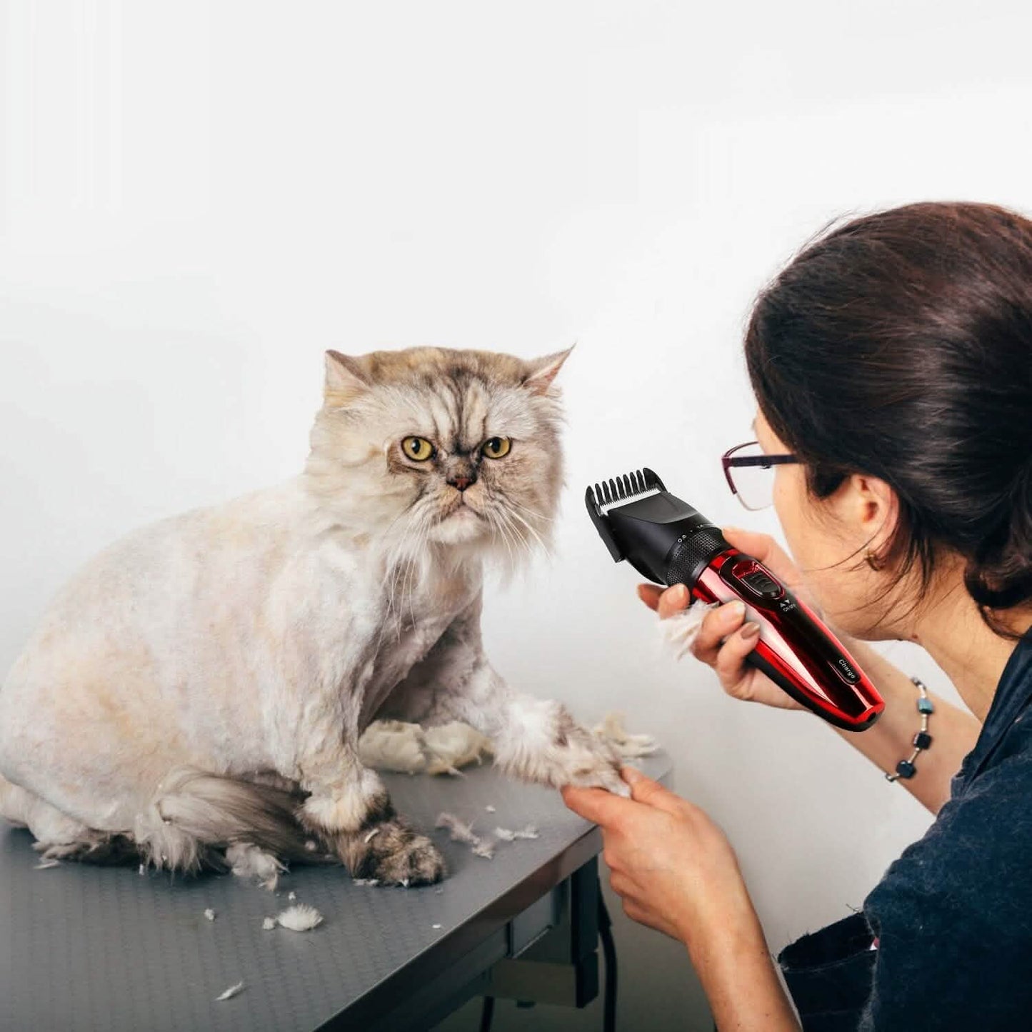 Rechargeable Cordless Pet Grooming Kit DailySale