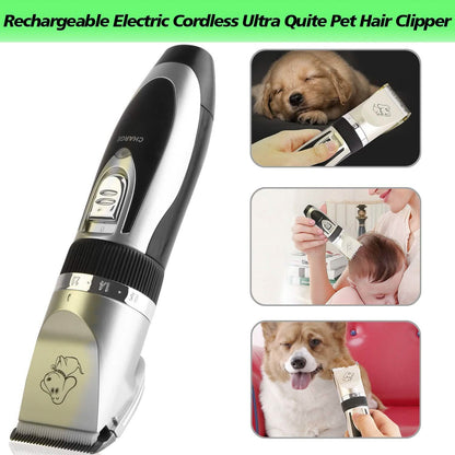 Rechargeable Electric Pet Hair Clipper DailySale