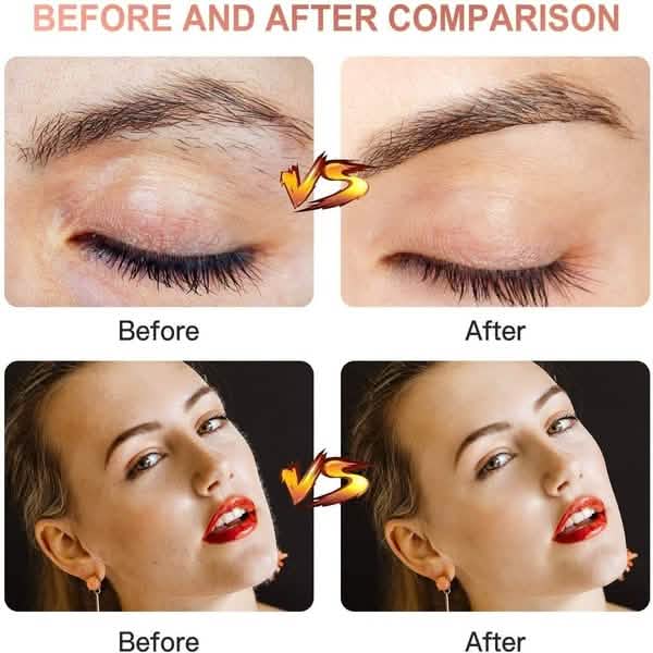 Rechargeable Facial Hair Remover and Eyebrow Trimmer DailySale