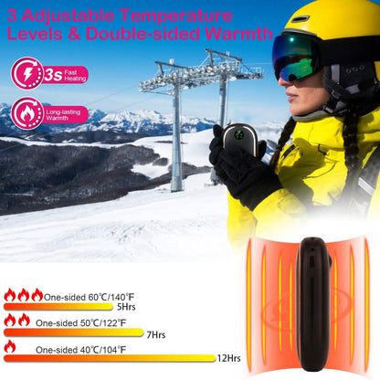 Rechargeable Hand Heater Pocket Warmer Power Bank with Digital Display DailySale