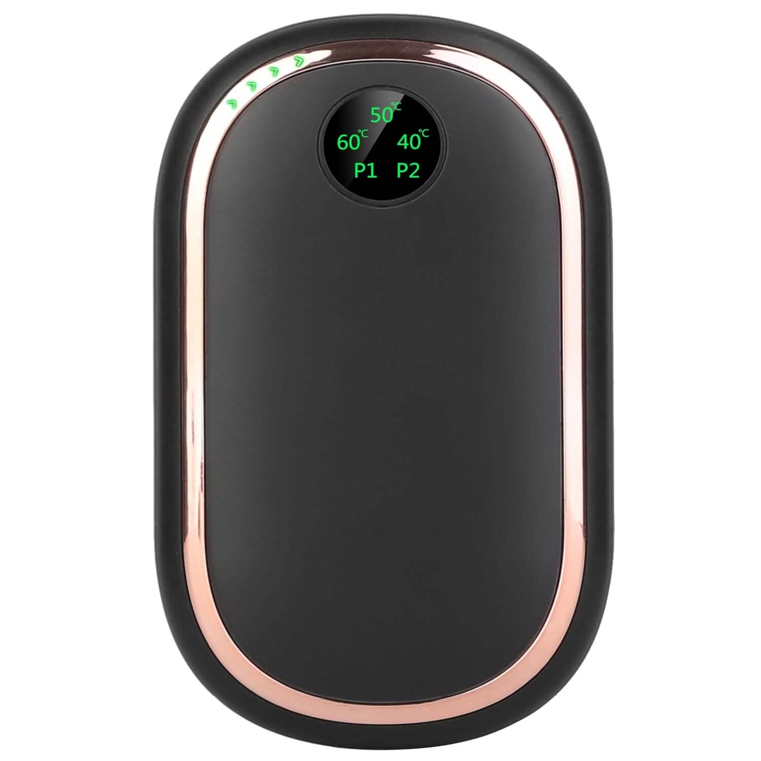 Rechargeable Hand Heater Pocket Warmer Power Bank with Digital Display DailySale