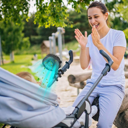 Rechargeable Handheld Fan with Flexible Tripod DailySale