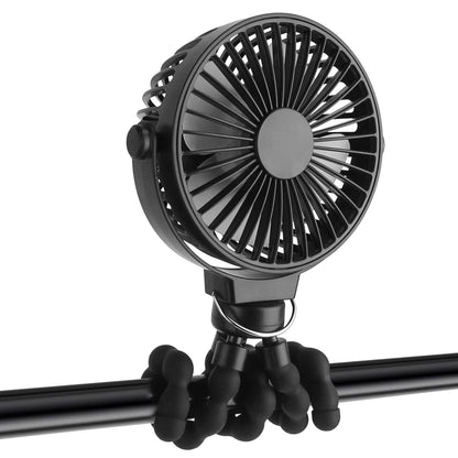 Rechargeable Handheld Fan with Flexible Tripod DailySale