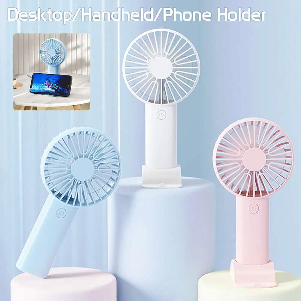 Rechargeable Handheld Mini Fan DailySale