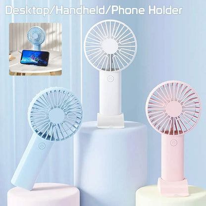 Rechargeable Handheld Mini Fan DailySale