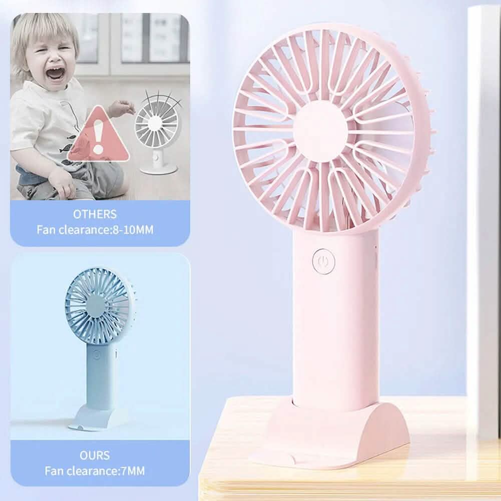 Rechargeable Handheld Mini Fan DailySale