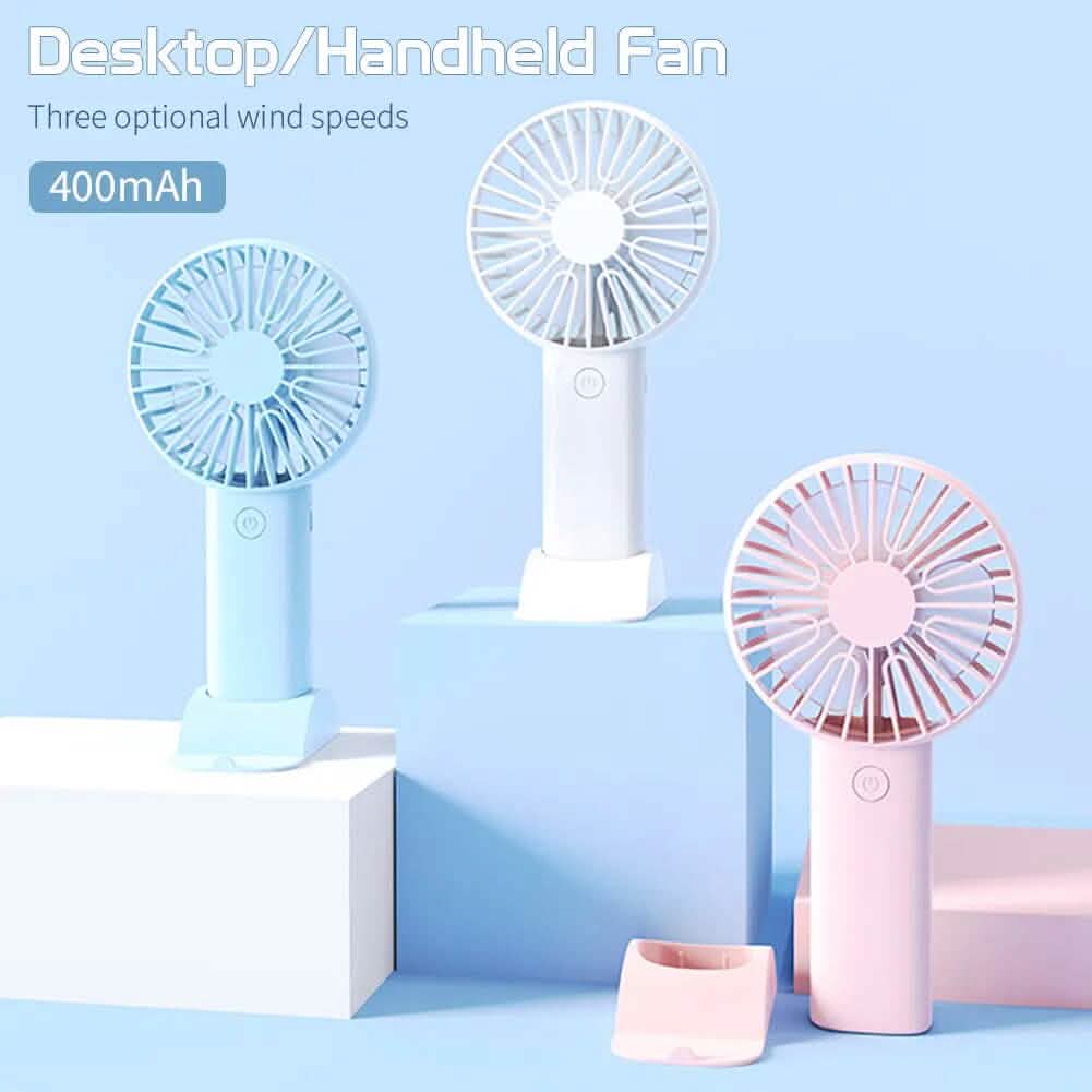 Rechargeable Handheld Mini Fan DailySale