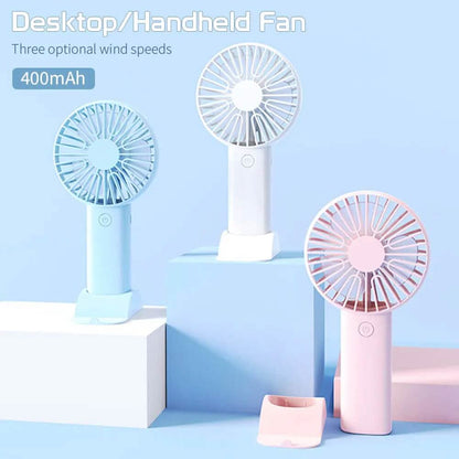 Rechargeable Handheld Mini Fan DailySale