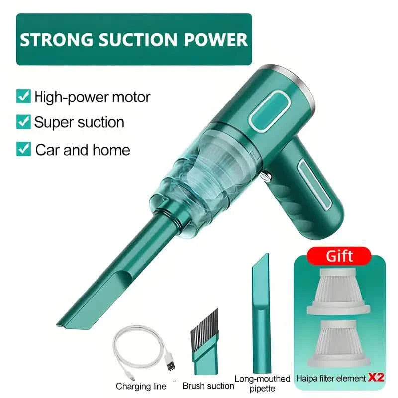Rechargeable Handheld Vacuum Cleaner Dust Buster for Car or Home DailySale