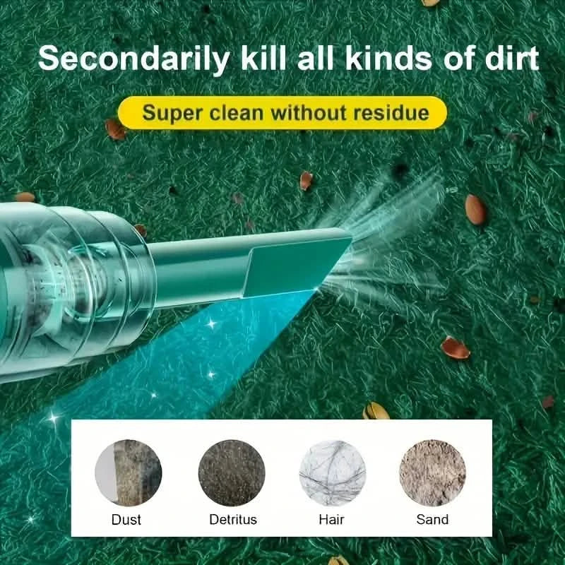 Rechargeable Handheld Vacuum Cleaner Dust Buster for Car or Home DailySale