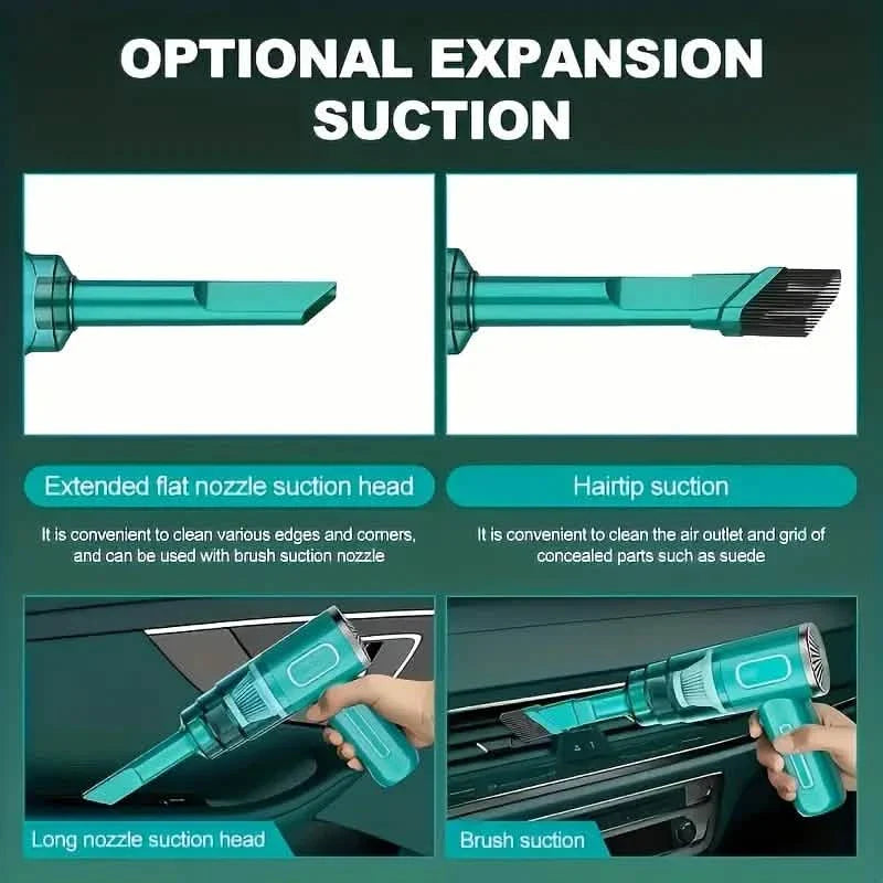 Rechargeable Handheld Vacuum Cleaner Dust Buster for Car or Home DailySale