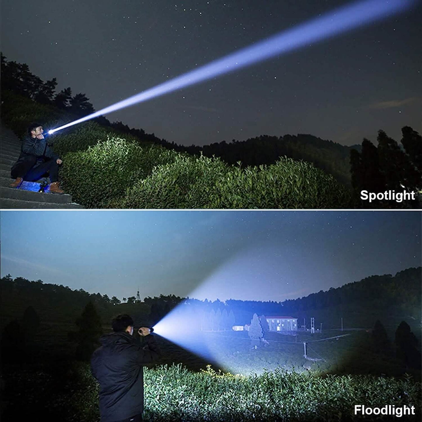 Rechargeable LED Flashlights 90000 Lumens DailySale